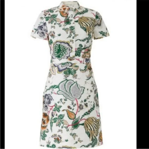 Tory Burch Happy Times White Dress - Picture 3 of 12